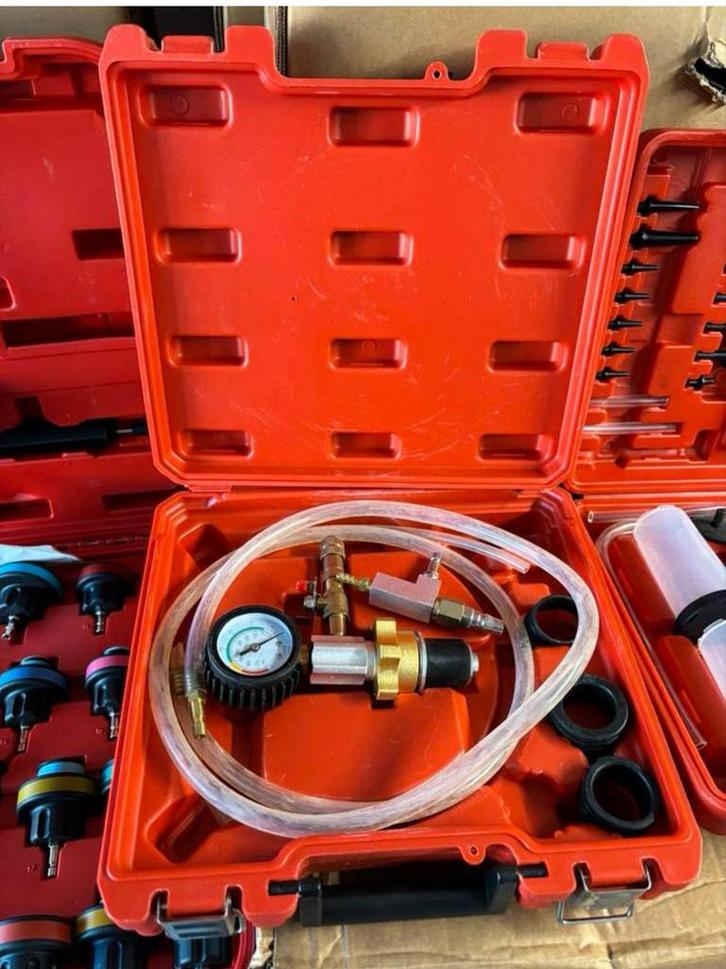 6 Delige Koelsysteem Afpers en Vulset, Auto diversen, Autogereedschap, Nieuw, Ophalen of Verzenden