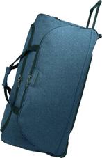 Grand sac à roulettes Bordlite Leeds 78cm, 96L, bleu, neuf, Bijoux, Sacs & Beauté, Bleu, 75 cm ou plus, 30 cm ou plus, Enlèvement ou Envoi