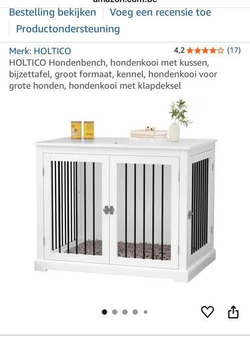 2x Hondenbench, Dieren en Toebehoren, Hondenhokken, Nieuw, Hondenkennel, 65 tot 100 cm, 75 tot 110 cm, Ophalen