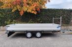 Ongeremde plateau dubbelasser 180x400cm, Auto diversen, Aanhangwagen-onderdelen, Ophalen