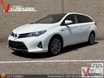 Toyota Auris Touring Sports 1.8 Hybrid Executive | Pano | Cl, Auto's, Toyota, Automaat, Zwart, Wit, Lederen bekleding