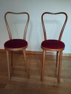 Deux chaises décoratives, Maison & Meubles, Enlèvement, Comme neuf, Rouge, Deux