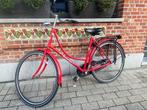 Rode omafiets, Ophalen