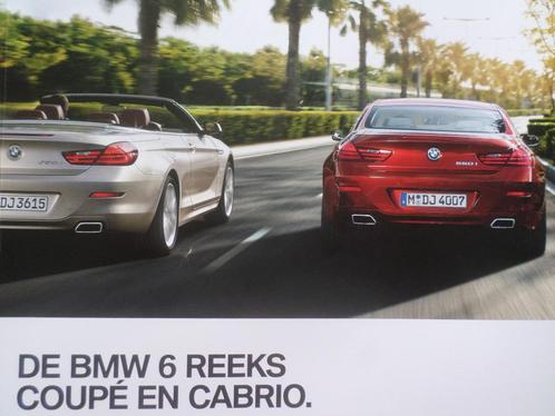 BMW Serie 6 Coupe & Cabrio 2013 Brochure, Boeken, Auto's | Folders en Tijdschriften, BMW, Verzenden