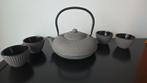 Theeset met gietijzeren theepot (NIEUW), Ophalen, Nieuw