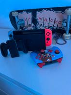 Nintendo switch + pro controller + mario bros, Met 2 controllers, Ophalen of Verzenden, Zo goed als nieuw, Switch Original