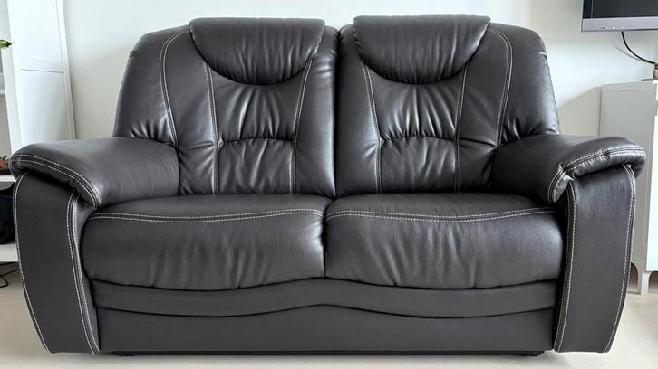 2-zit bank, Maison & Meubles, Canapés | Salons, Comme neuf, Banc droit, Deux personnes, 150 à 200 cm, Synthétique, Enlèvement