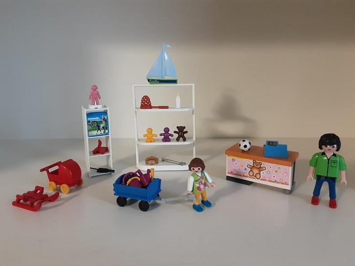 PLaymobil speelgoedwinkel, Kinderen en Baby's, Speelgoed | Playmobil, Zo goed als nieuw, Complete set, Ophalen of Verzenden