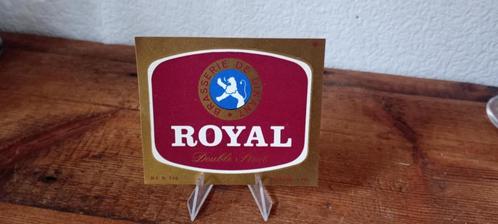 Brouwerij antiek bierlabel Royal Double Stout, Verzamelen, Biermerken, Zo goed als nieuw, Overige typen, Overige merken, Verzenden
