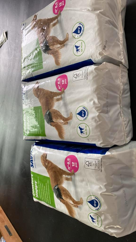 Couches jetables pour chiens (femmes), Animaux & Accessoires, Nourriture pour Animaux, Enlèvement ou Envoi