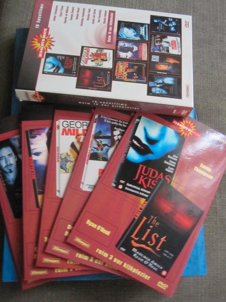 Big DVD Box - 10 speelfilms (10 films op 5 disc), Cd's en Dvd's, Dvd's | Overige Dvd's, Zo goed als nieuw, Boxset, Vanaf 16 jaar