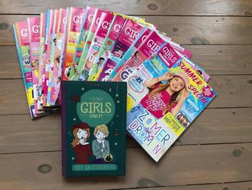 20 For Girls Only magazines en boek Het Griezelhuis  beschikbaar voor biedingen