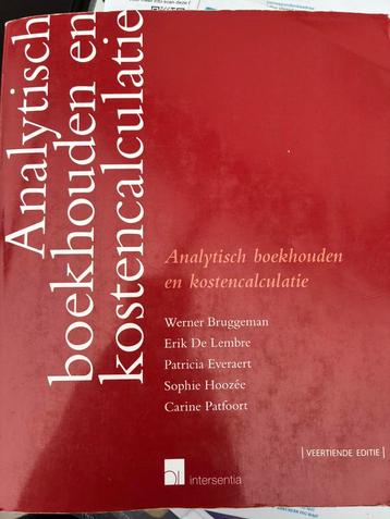 Analytisch boekhouden en kostencalculatie, 14de ed beschikbaar voor biedingen