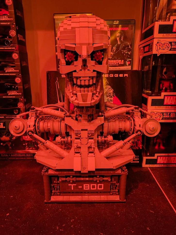 Lego Terminator T800, Collections, Jouets, Comme neuf, Enlèvement