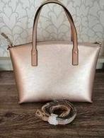 Handtas, Handtassen en Accessoires, Tassen | Damestassen, Ophalen of Verzenden, Zo goed als nieuw, Beige, Handtas