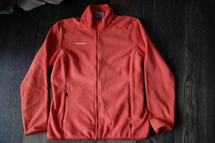 Veste polaire fine orange "MAMMUT" Env. compris, Kleding | Dames, Jassen | Winter, Gedragen, Oranje, Verzenden