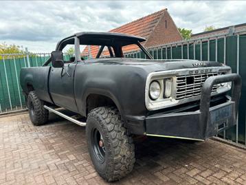 Dodge w200 1977 lpg benzine  beschikbaar voor biedingen
