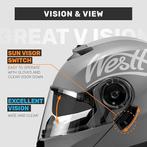 casque intégral | casque de moto | LIVRAISON GRATUITE, Autres marques, M, WESTT, =