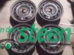 4 x Ford steek 4 x 108 6J 15 Inch ET47,5 Stalen Velgen met w, Auto-onderdelen, 15 inch, Velg(en), -, -