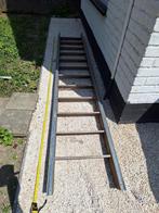 trapladder in hout, Doe-het-zelf en Bouw, Ladders en Trappen, Ophalen, Gebruikt, 2 tot 4 meter