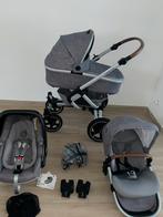 Maxi-Cosi Nova 4-Wiel Kinderwagen - Nomad Grey3-in-1, Kinderen en Baby's, Zo goed als nieuw, Maxi-Cosi, Ophalen, Regenhoes