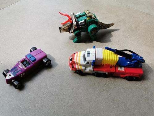 3 Robots Transformers hasbro années 90, Collections, Jouets, Utilisé, Enlèvement ou Envoi