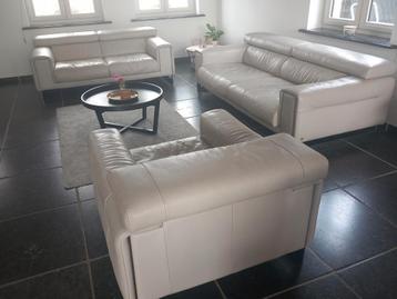 Natuzzi Italia leder Etoile 3 zit + 2 zit + 1 zit beschikbaar voor biedingen