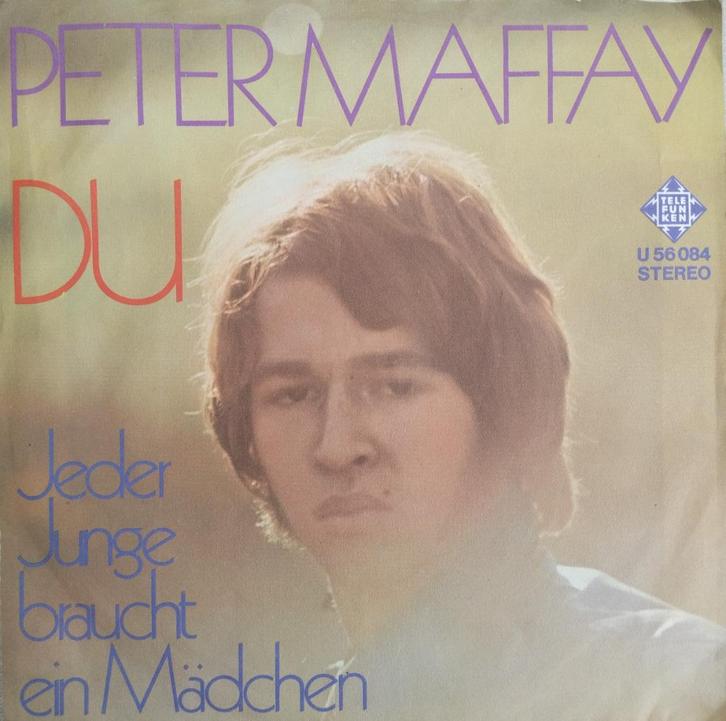 Peter Maffay - Du, Cd's en Dvd's, Vinyl Singles, Zo goed als nieuw, Single, Pop, 7 inch, Verzenden