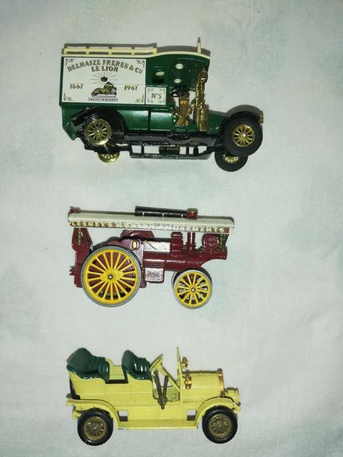 Lot de 3 miniatures modèles YESTERYEAR made by Lesney and Ma, Verzamelen, Poppetjes en Figuurtjes, Gebruikt, Ophalen