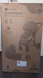 kinderkraft buggy EVERYDAY 2 in 1 donkergrijs black frame, Ophalen
