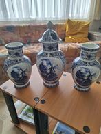 T.Delfts bleau vazen, Antiek en Kunst, Curiosa en Brocante, Ophalen