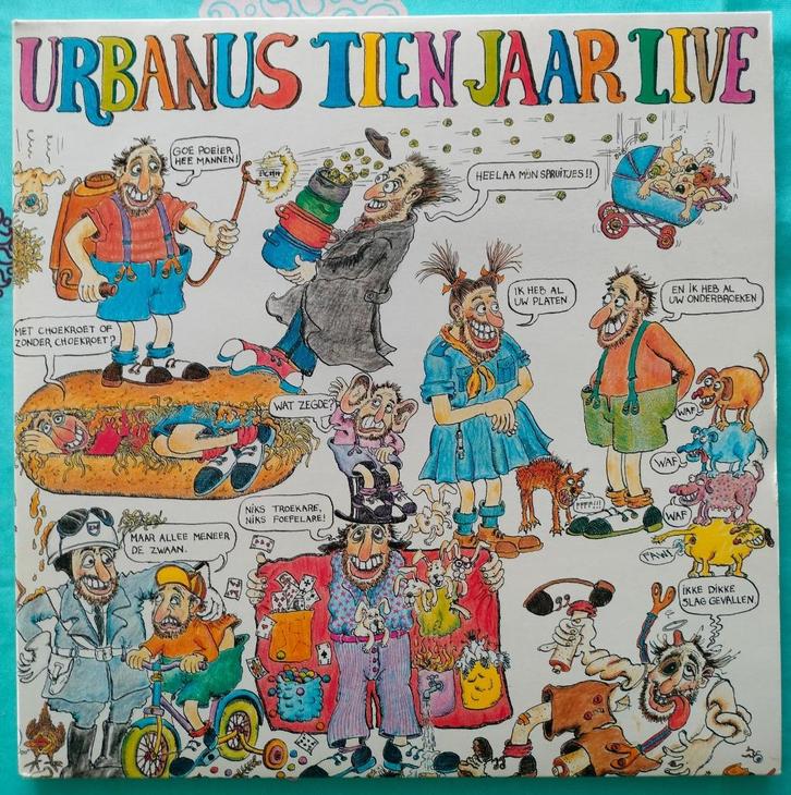 Urbanus – Tien Jaar Live (3LP), CD & DVD, Vinyles | Néerlandophone, Enlèvement