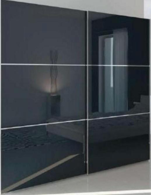 À vendre – 2 garde-robes avec portes coulissantes en verre n, Huis en Inrichting, Kasten | Kleerkasten, Zo goed als nieuw, Met deur(en)