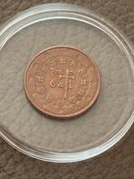 5 euro cent van 2002 zeer zeldzaam perfecte staat van 3000st, Ophalen of Verzenden, Portugal, 5 cent, Losse munt