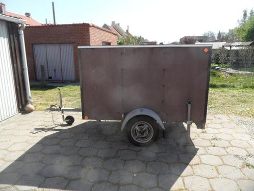 gesloten aanhangwagen 750kg opnieuw te koop, Auto diversen, Aanhangers en Bagagewagens, Gebruikt, Ophalen