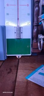 Echte email castrol thermometer van 1972, Antiek en Kunst, Antiek | Email, Ophalen of Verzenden