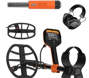 Quest V80 Double Blizzard metaaldetector + gratis XPointer M, Overige merken, Meer dan 30 cm, Nieuw, De Buorren 114, 8408 HP Lippenhuizen