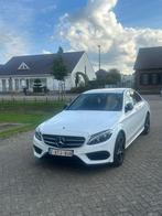 Mercedes-Benz C-Klasse AMG pakket | 2017, Auto's, Mercedes-Benz, Wit, Leder, 5 deurs, USB