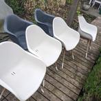 Houten tuintafel met 6 stoelen, Tuin en Terras, Tuintafels, Gebruikt, Rechthoekig, Hout, Ophalen