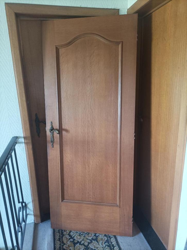 BINNENDEUR licht eiken, Doe-het-zelf en Bouw, Deuren en Vliegenramen, Zo goed als nieuw, Binnendeur, 200 tot 215 cm, 80 tot 100 cm