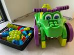 Bouwblokken met loopwagen krokodilvorm - Mega Bloks, Kinderen en Baby's, Ophalen, Gebruikt, Megabloks