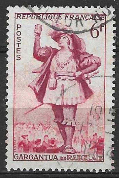 Frankrijk 1953 - Yvert 943 - Theater - Gargantua (ST), Postzegels en Munten, Postzegels | Europa | Frankrijk, Gestempeld, Verzenden