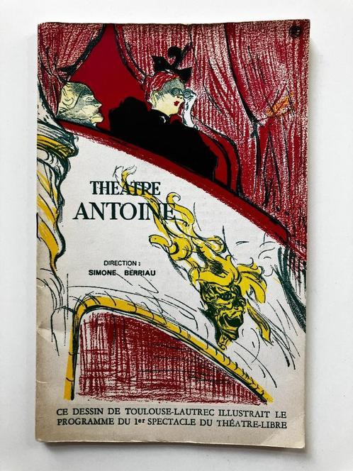 Théatre Antoine programme Annie Girardot Marcel Achard, Boeken, Kunst en Cultuur | Dans en Theater, Ophalen
