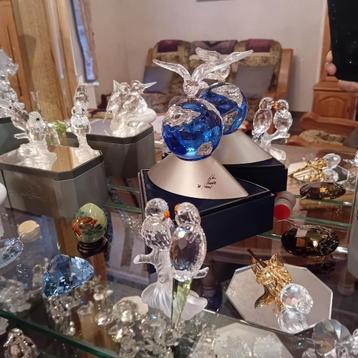 Swarovski crystal planet + collection à vendre beschikbaar voor biedingen