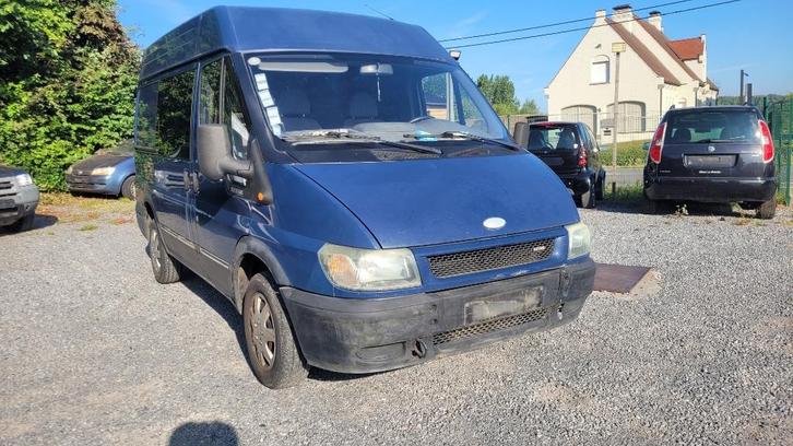 ford transit 2.0td L2H2 TREKHAAK 2004, Auto's, Bestelwagens en Lichte vracht, Bedrijf, Te koop, Airbags, Radio, Schuifdeur, Startonderbreker