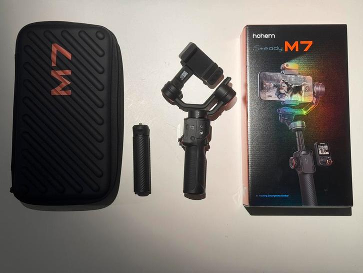 Hohem iSteady M7, Audio, Tv en Foto, Fotografie | Statieven en Balhoofden, Zo goed als nieuw, Balhoofd, Minder dan 150 cm, Met balhoofd