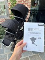 Thule Sleek - Sibling Seat Midnight Black On Black, Ophalen, Zo goed als nieuw, Overige merken, Regenhoes