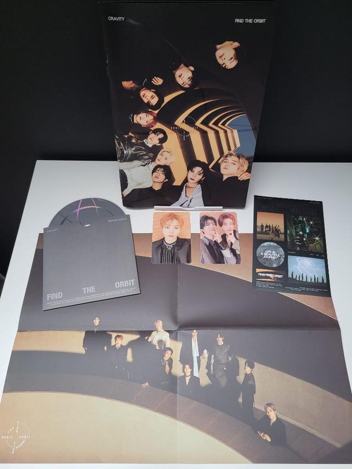 CRAVITY Kpop Album "Find The Orbit", CD & DVD, CD | Pop, Comme neuf, 2000 à nos jours, Coffret, Enlèvement ou Envoi