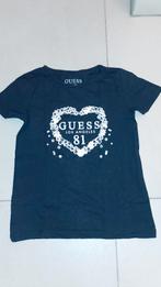 T shirt Guess maat 6 jaar 116 (zwart), Enlèvement ou Envoi, Chemise ou À manches longues, Comme neuf, Guess