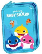 Baby Shark Gevulde Etui - 2 laags - VAN 17,50 VOOR 12,50!, Kinderen en Baby's, Speelgoed | Educatief en Creatief, Ophalen of Verzenden